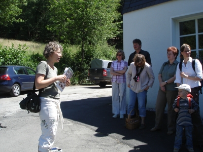 Begrung der Teilnehmer